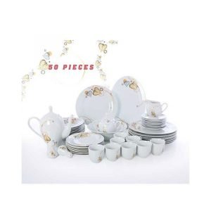 BELLE VIE - Service de table - 50 Pièces -cassables Etat Neuf
