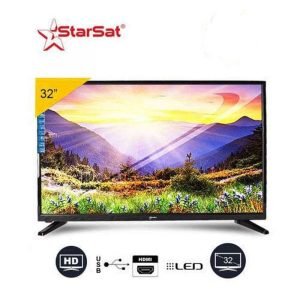 STARSAT 32" -TV LED - 32LEST2 - HD - Décodeur Intégré - Noir - 1An Garantie