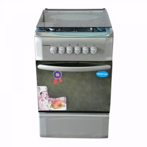 A-GENERAL Cuisinière- 4 Foyers -Dimensions 50x60cm - 100% Inox - 12mois de garantie
