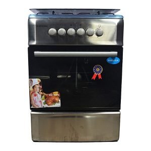 A-GENERAL Cuisinière à gaz - 4 foyers - Dimensions 60cmX60cm -12mois de garantie