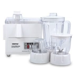 GEEPAS 600W Robot- Mixeur -Centrigugeuse (4 en 1) 2031- Neuf 1 an garantie