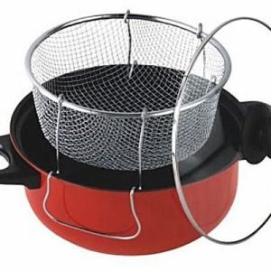 Kaiserhoff Friteuse 3L à induction - Couleur Noire ou rouge - 6 Mois garantie