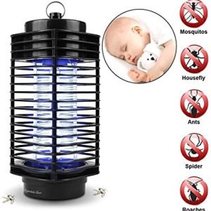Lampe anti-moustiques LED Insectes piège UV Insectes Volants 25m²- Neuf 3mois garanti