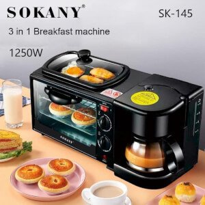 SOKANY- 1250W - 3 en 1Coffee maker- Neuf 6mois garantie