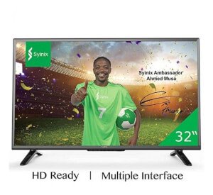 SYINIX- 32"- HDTV Led- Numérique S2- État Neuf 12mois garantie