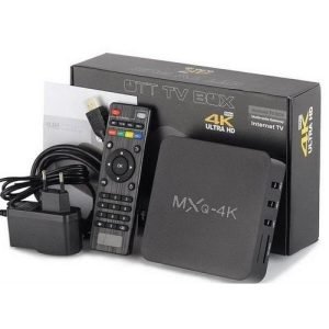 MXQ - TV Box Ultra HD - 4K - Noir - Neuf 1an garantie