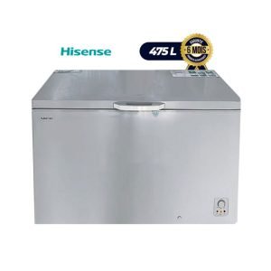Congélateur coffre Hisense - FC-590 - 475litres - Gris - 6 Mois